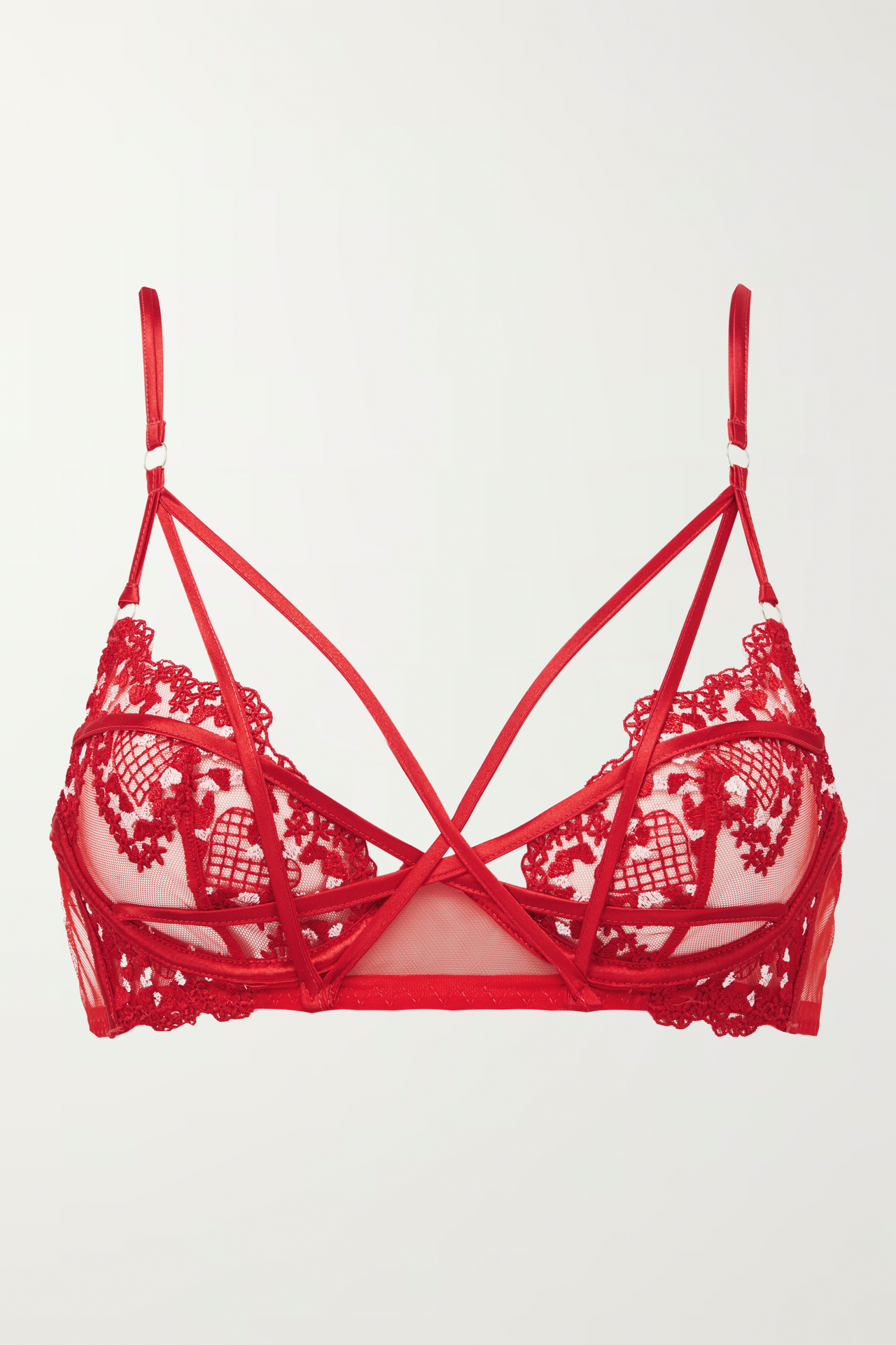 Heartbreaker Red Bra