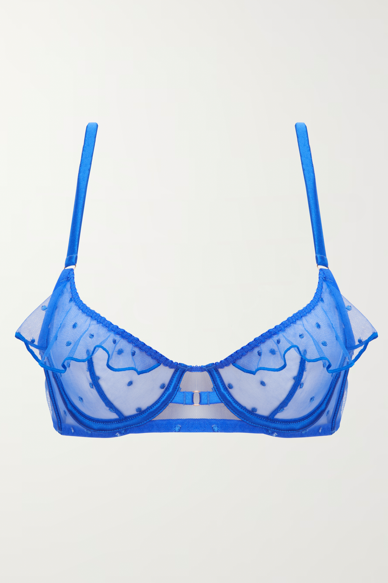 'Don't Call Me Baby' Blue Lace Bra