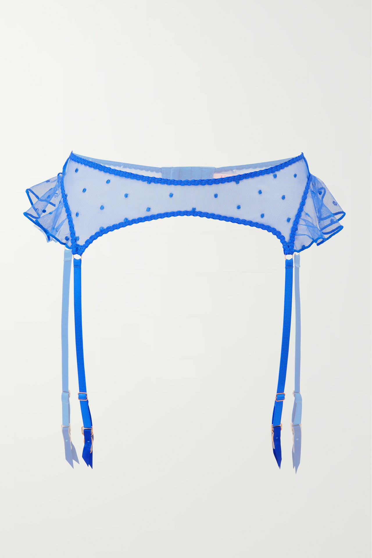 'Don't Call Me Baby' Blue Lace Suspender