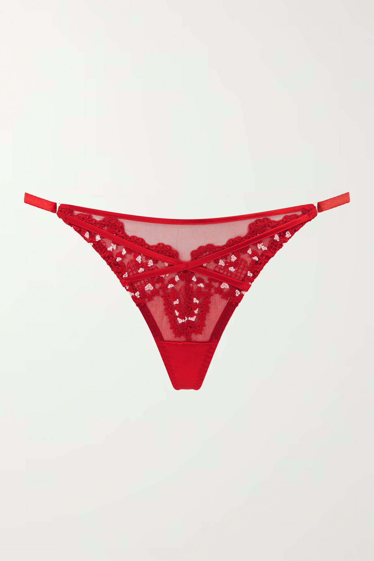 'Heartbreaker' Sexy Red Lace Thong