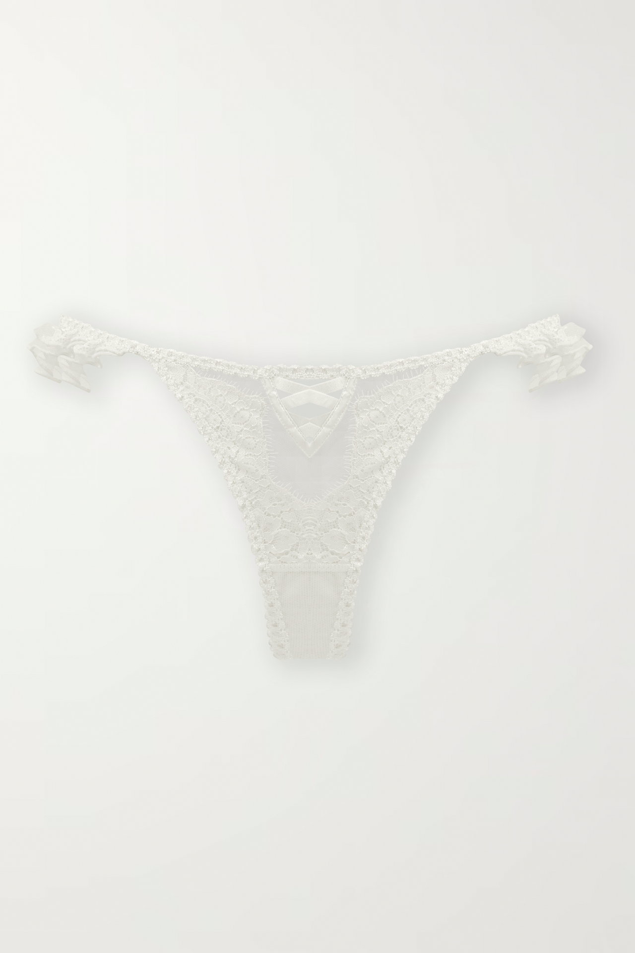 'Til Death Do Us Part' Lace White Thong